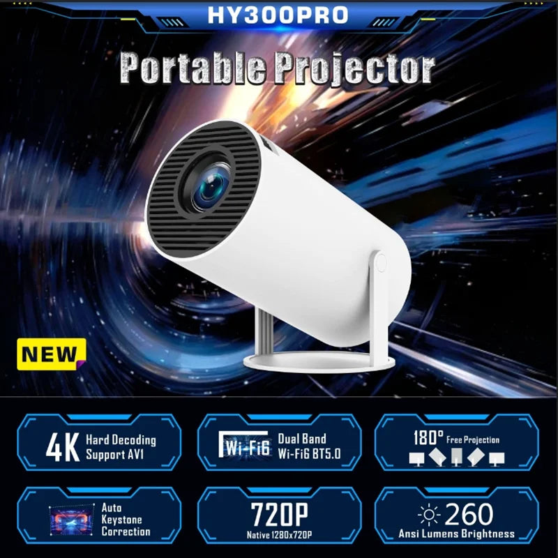 CosmoStar™ Portable TV Projector